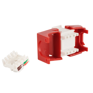 Модуль Keystone ToolLess, RJ45, неэкранированный, кат.6, без шторки, 180 градусов